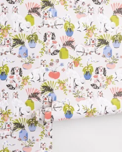 Peel & Stick Wallpaper in Good Dog