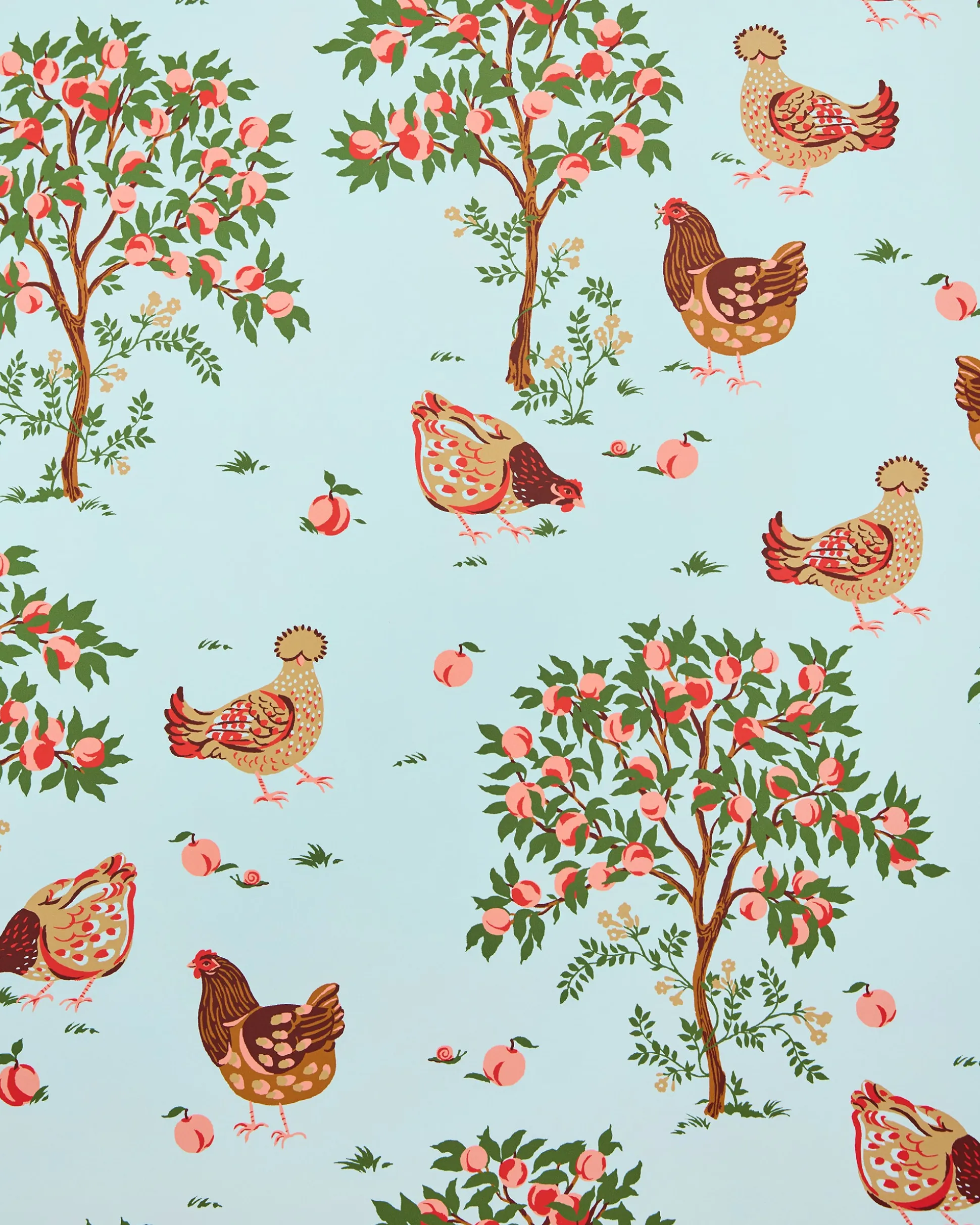 Peel & Stick Wallpaper in Hen House