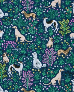 Peel & Stick Wallpaper in Must Love Dogs