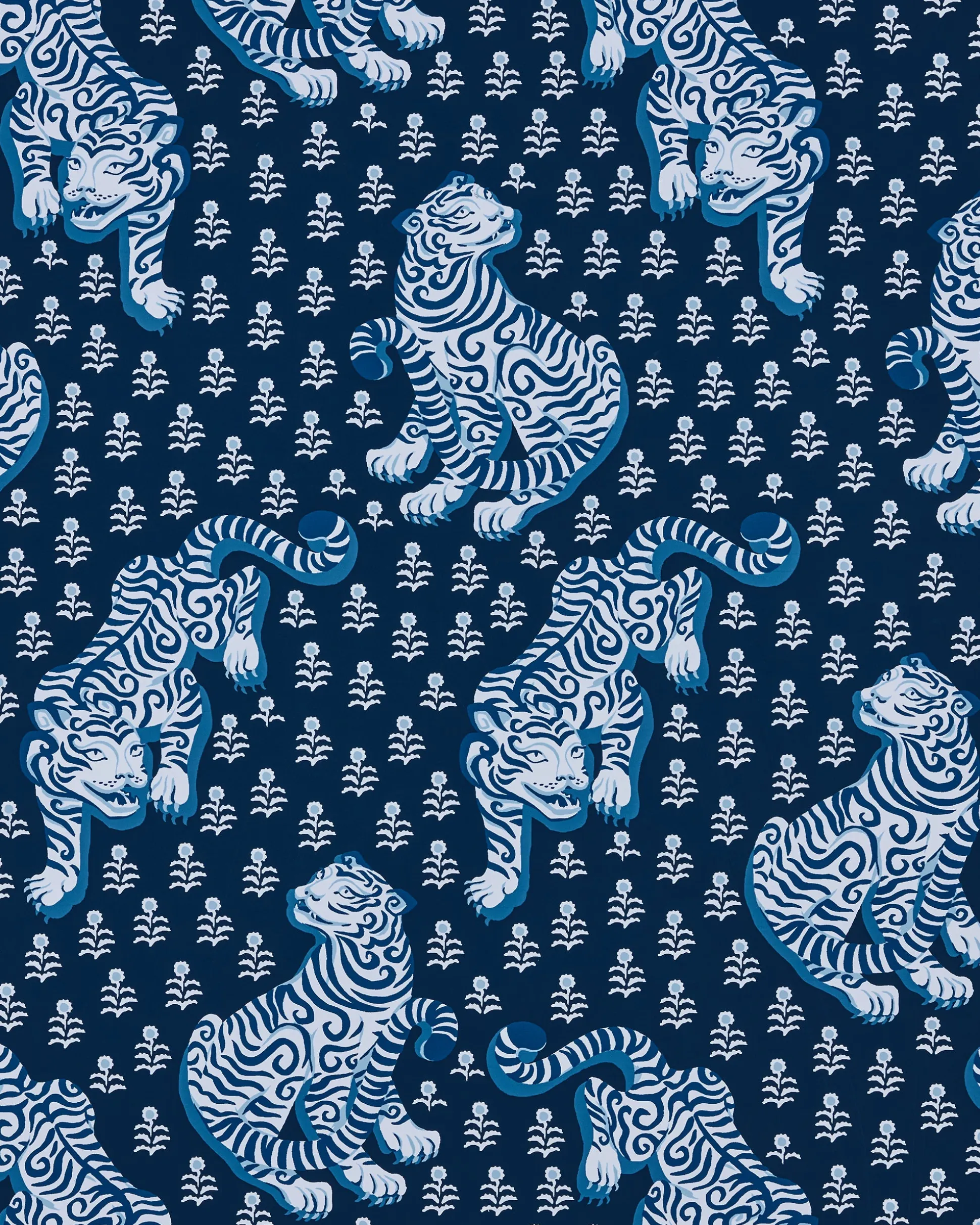 Peel & Stick Wallpaper in Tiger Queen
