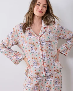 Petite Eco Satin Asbury Set in Rhinestone Cowgirl