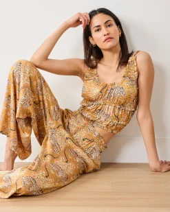 Petite Eco Satin Sadie Set in Bagheera