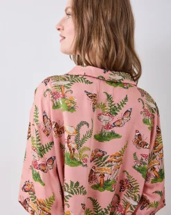 Petite Eco Satin Wildest Dreams Set in Butterfly Forager