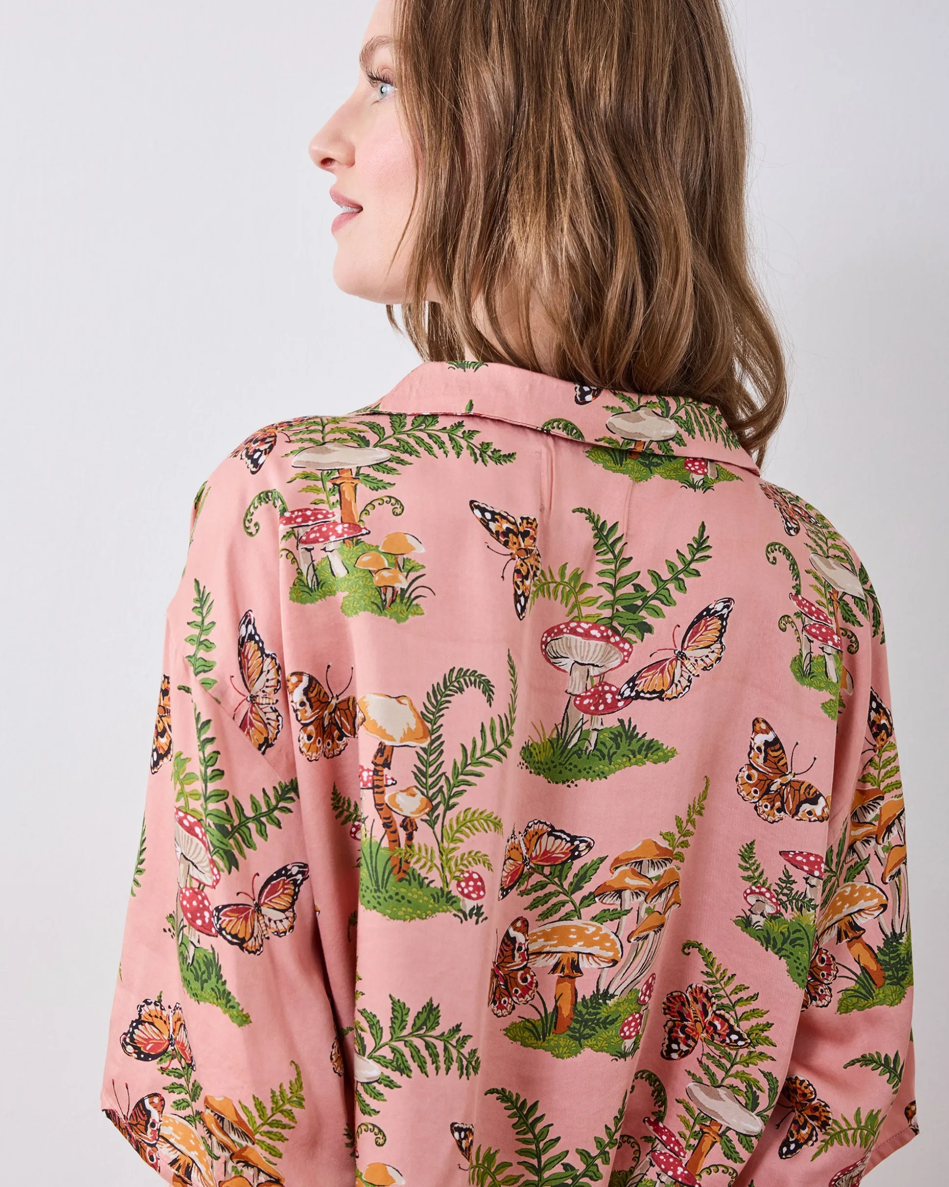 Petite Eco Satin Wildest Dreams Set in Butterfly Forager