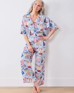 Petite Eco Satin Wildest Dreams Set in Emotional Baggage