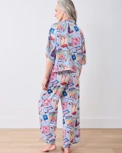 Petite Eco Satin Wildest Dreams Set in Emotional Baggage