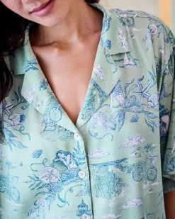 Petite Eco Satin Wildest Dreams Set in Mermaid Toile