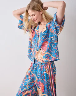 Petite Eco Satin Wildest Dreams Set in Octopus Isle