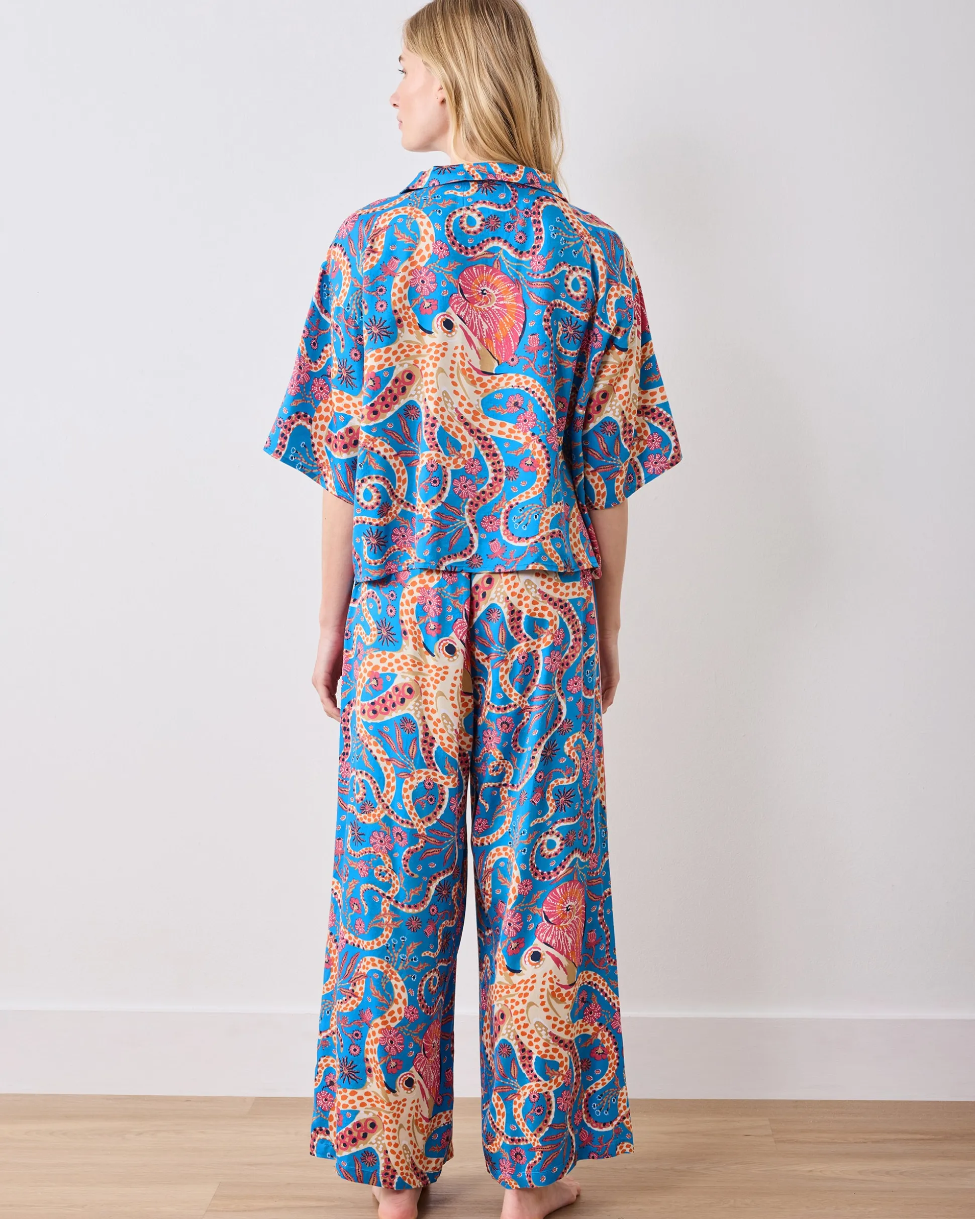 Petite Eco Satin Wildest Dreams Set in Octopus Isle
