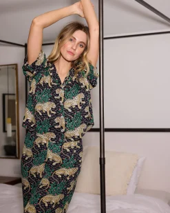Petite Eco Satin Wildest Dreams Set in Bagheera