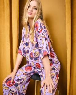 Petite Eco Satin Wildest Dreams Set in Champagne & Caviar