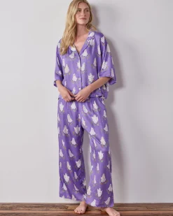 Petite Eco Satin Wildest Dreams Set in Gardening Ghosts