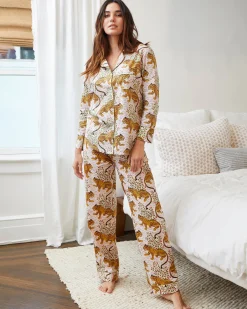 Petite Long PJ Set in Bagheera
