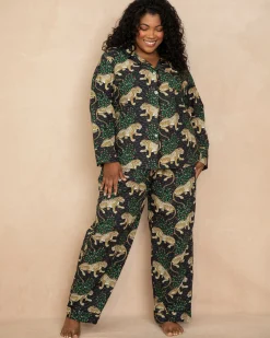 Petite Long PJ Set in Bagheera