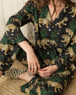 Petite Long PJ Set in Bagheera