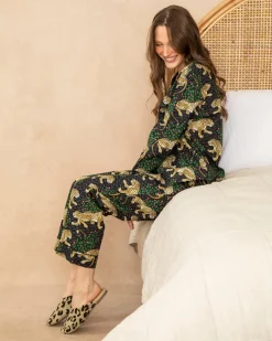 Petite Long PJ Set in Bagheera