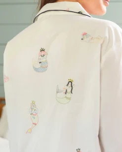 Petite Long PJ Set in Daughters of Triton