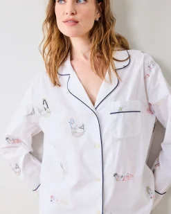 Petite Long PJ Set in Daughters of Triton