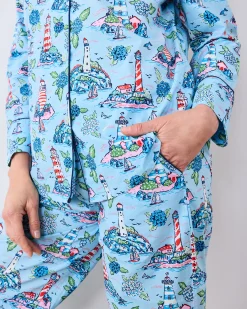 Petite Long PJ Set in Lighthouse Keeper