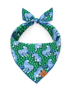 PF x The Foggy Dog Tiger Queen Short Set & Dog Bandana Bundle
