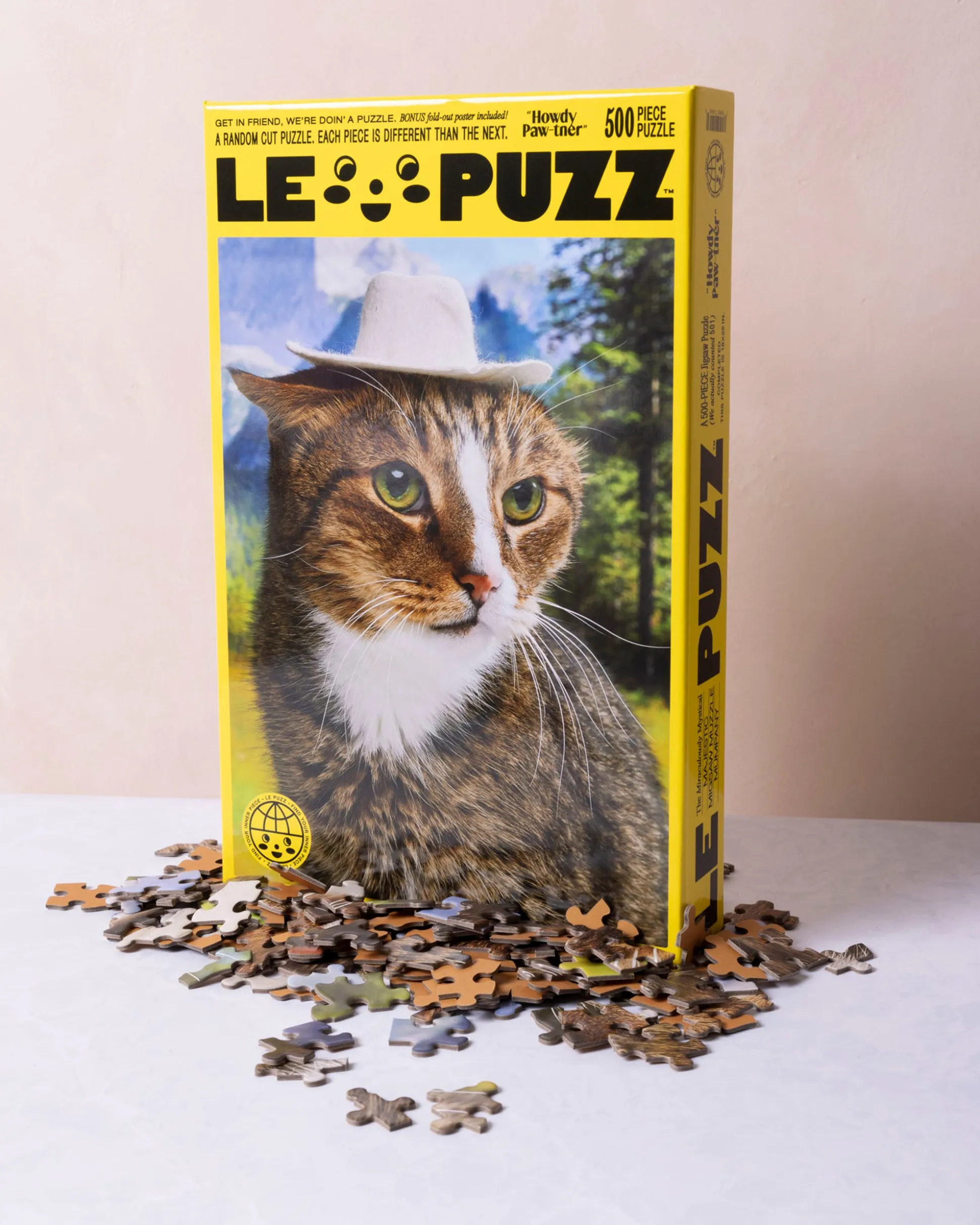 500 Piece Puzzle in Howdy Paw—Tner