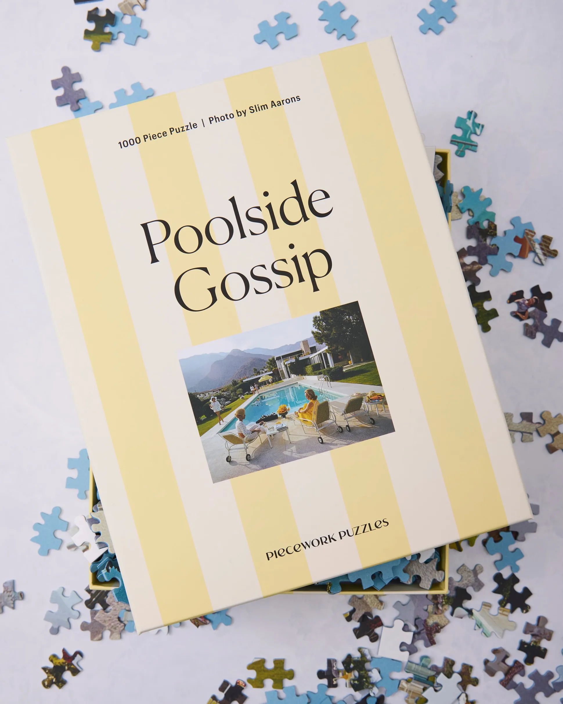 1000 Piece Puzzle in Slim Aarons Poolside Gossip