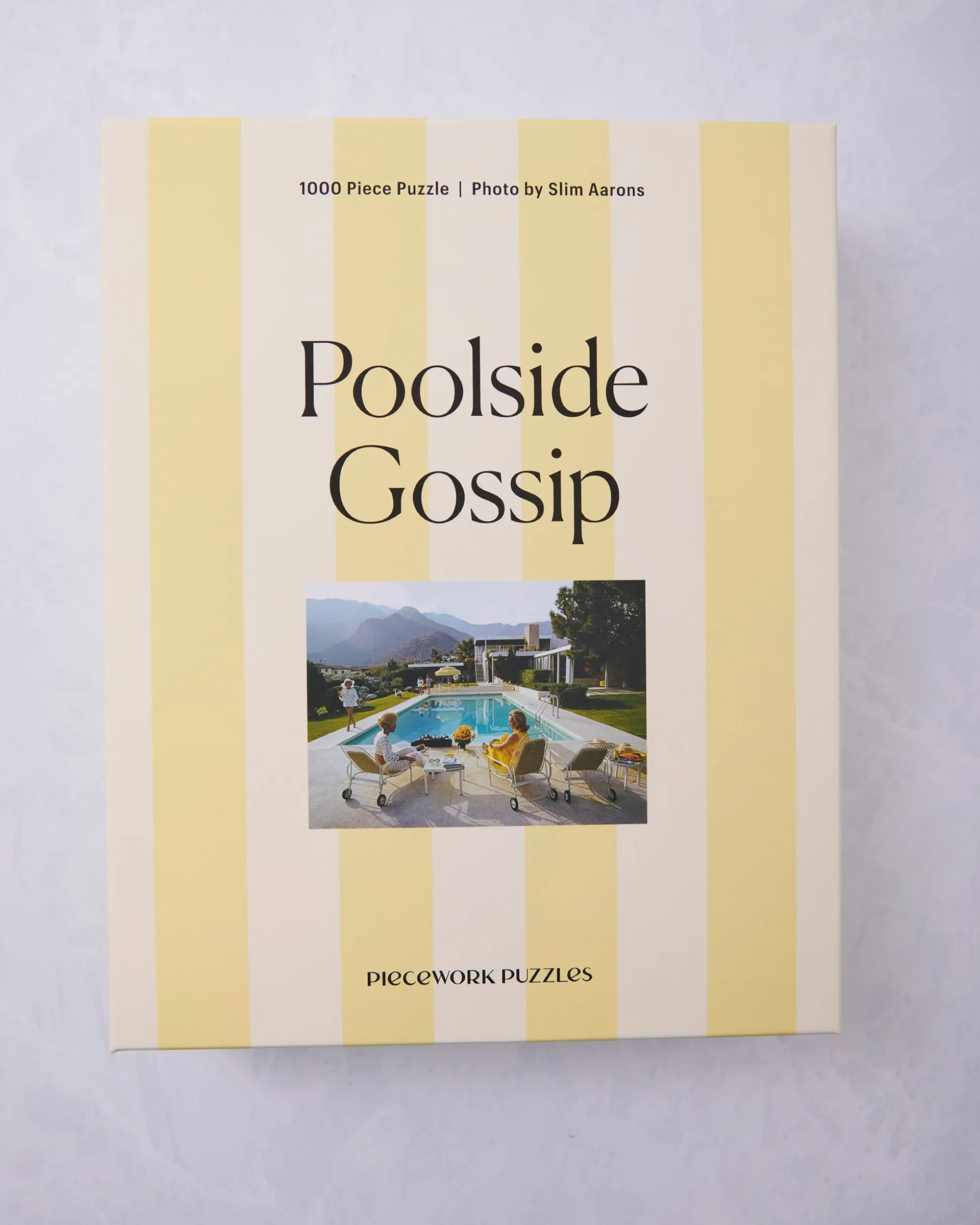 1000 Piece Puzzle in Slim Aarons Poolside Gossip