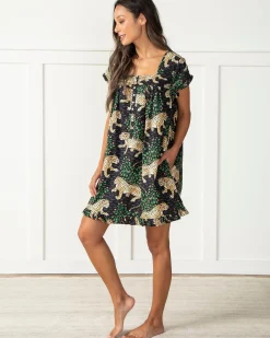 Pintuck Nightgown in Bagheera