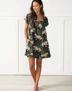 Pintuck Nightgown in Bagheera