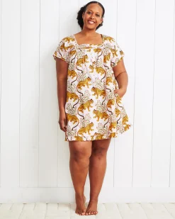 Pintuck Nightgown in Bagheera