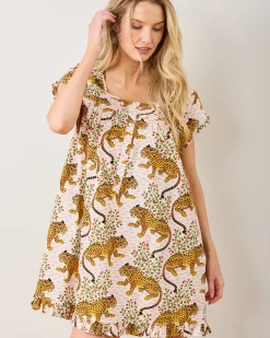 Pintuck Nightgown in Bagheera