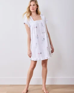 Pintuck Nightgown in Daughters of Triton