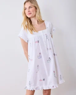 Pintuck Nightgown in Daughters of Triton