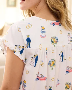 Pintuck Nightgown in Happily Ever After