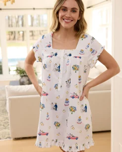 Pintuck Nightgown in Happily Ever After