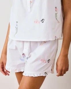 Pintuck Short Set in Daughters Of Triton
