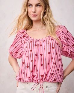 Piper Blouse in Sweethearts
