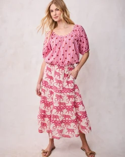 Piper Blouse in Sweethearts