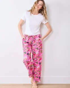 PJ Pant in Bird & Blossom