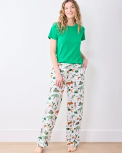 PJ Pants in Lucky Paws