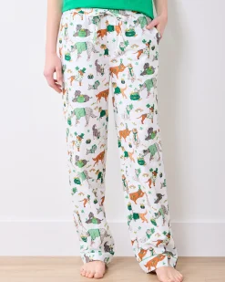 PJ Pants in Lucky Paws