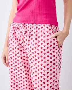 PJ Pants in Mini Candy Hearts