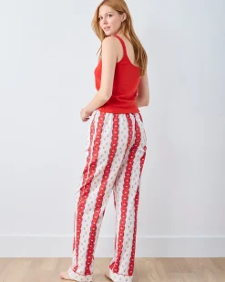 PJ Pants in Sweetheart Stripes