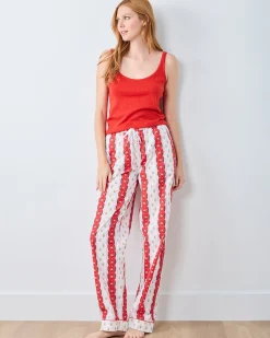 PJ Pants in Sweetheart Stripes