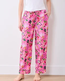 PJ Pants & Pointelle Long Sleeve Bundle in Bird & Blossom