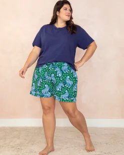 PJ Shorts in Tiger Queen