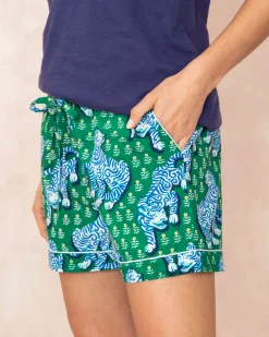 PJ Shorts in Tiger Queen