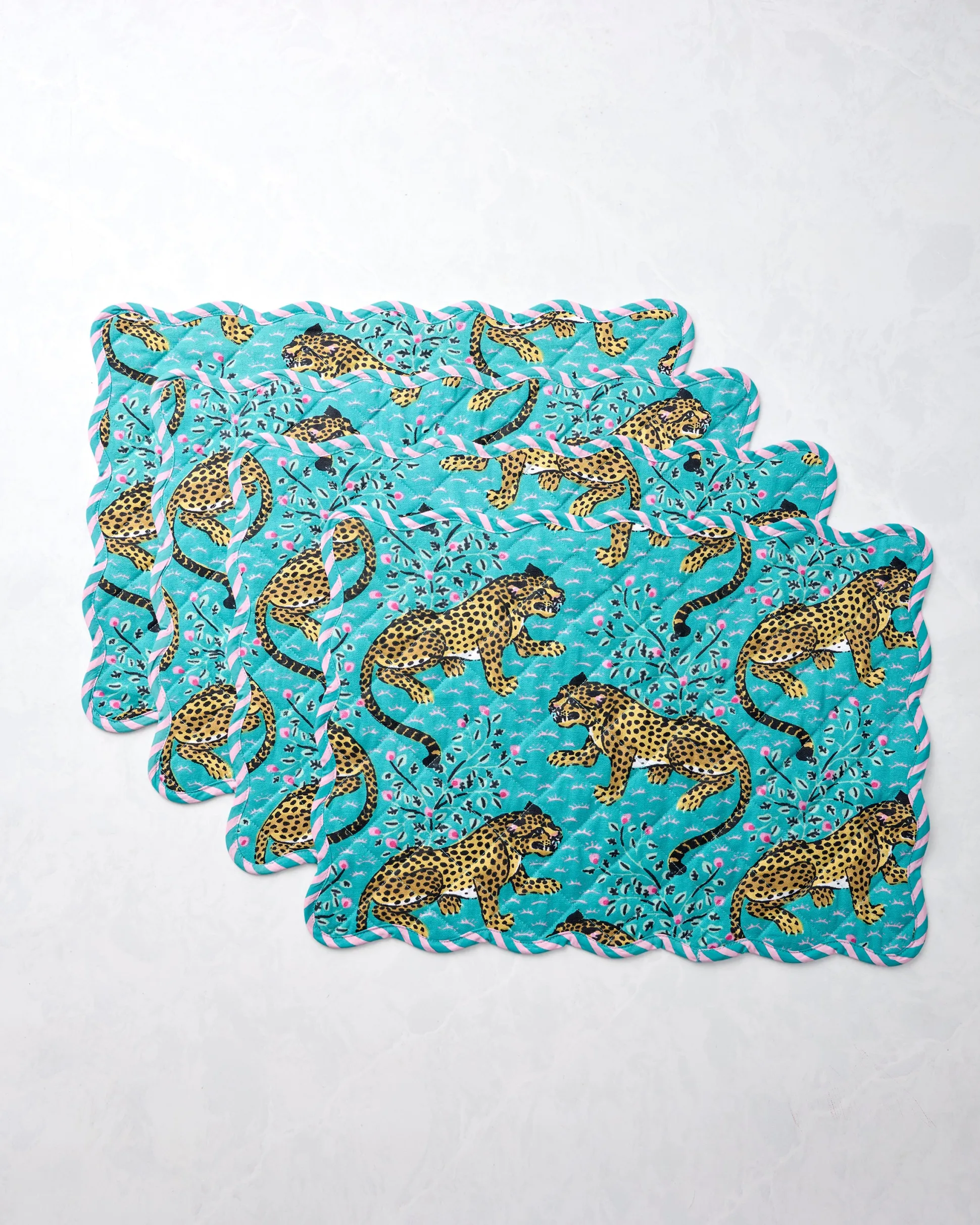 Placemats Set of 4 in Bagheera