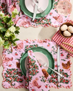 Placemats Set Of 4 in Hen House