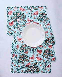 Placemats Set Of 4 in Hen House